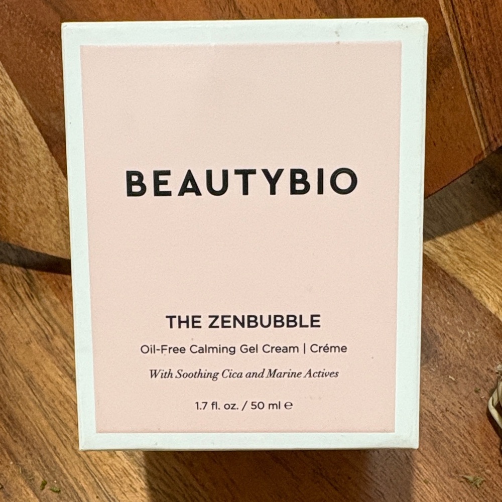 BeautyBio The ZenBubble Oil-Free Calming Gel Cream - 1.7 fl. Oz 50 ml. NIB